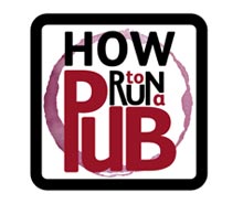 run a pub logo design