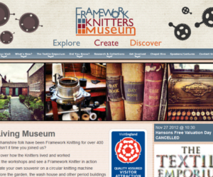 museum nottingham website design